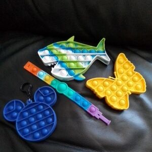 Colorful Pop Fidget Toy Set for Kids